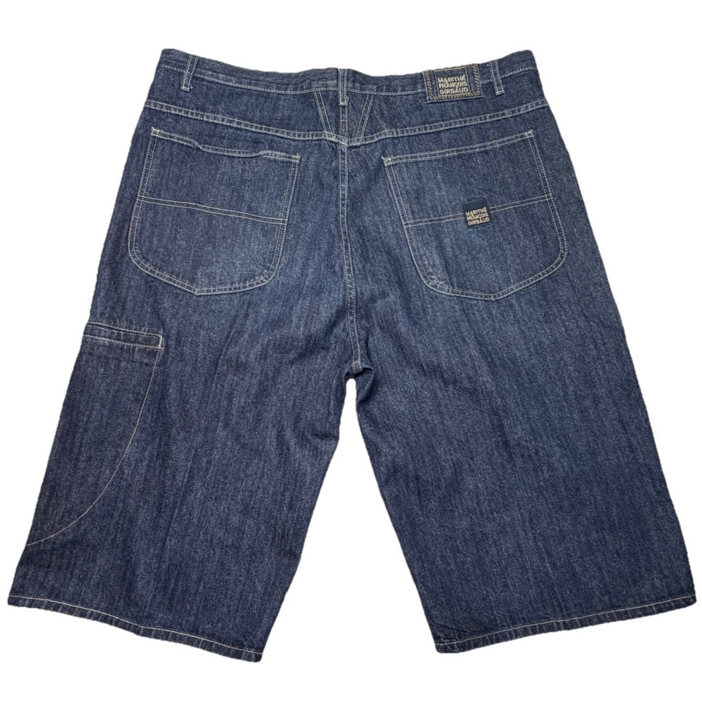 Y2K Marithe Francois Girbaud Brand X Long Short Denim Shorts Size‎ 42